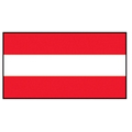 Austria Internationaux Display Flag - 16 Per String (30')